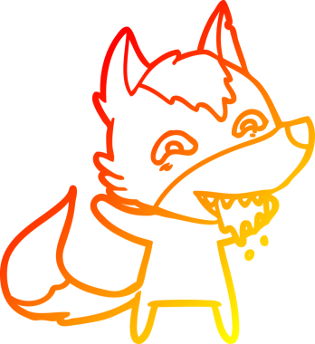 Bir insan tarafından çizilmiş karikatür çizimi.