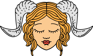 Retro Dövme Biçimi bir insan tarafından çizilmiş karakter yüzüName