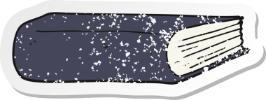 Bir insan tarafından çizilmiş bir çizgi romanın gerilimli yapıştırması.