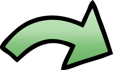 Bir insan tarafından çizilmiş noktalı bir okun gölgelenmiş çizimi