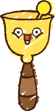 Bir insan tarafından çizilmiş çan tebeşiri