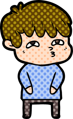 Bir insan tarafından çizilmiş garip bir adam.