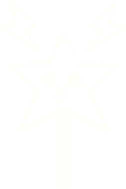 Bir insan tarafından çizilen sihirli değnek tebeşiri