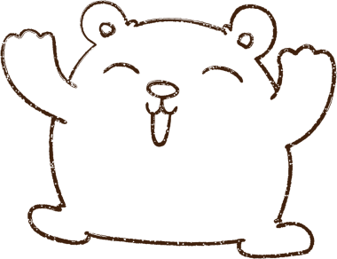 Bir insan tarafından çizilen Ayı Kömürü Çizimi