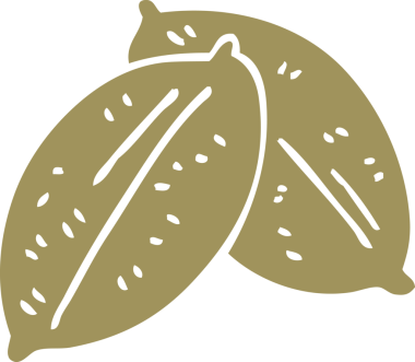 Bir insan tarafından çizilmiş karalama yaprağı.