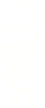 Bir insan tarafından çizilen Sakallı Adam Tebeşiri