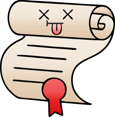 Bir insan tarafından çizilen sözleşmenin gölgeli çizgi filmi.