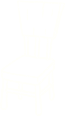 Bir insan tarafından çizilen Sandalye Tebeşiri