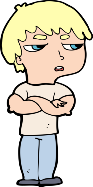 Bir insan tarafından çizilmiş rahatsız bir çocuk.