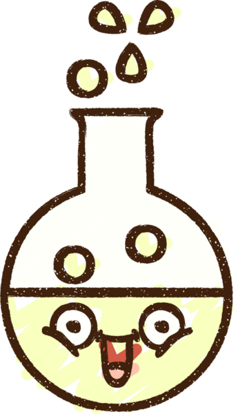 Bilim Deneyi Tebeşir Çizimi Bir insan tarafından çizildi