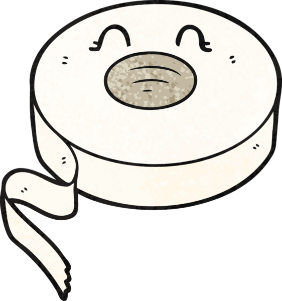 Bir insan tarafından çizilmiş çizgi film kaseti.