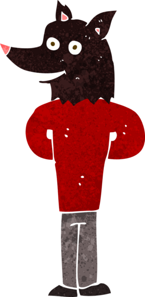 Bir insan tarafından çizilmiş el çizimi karikatür