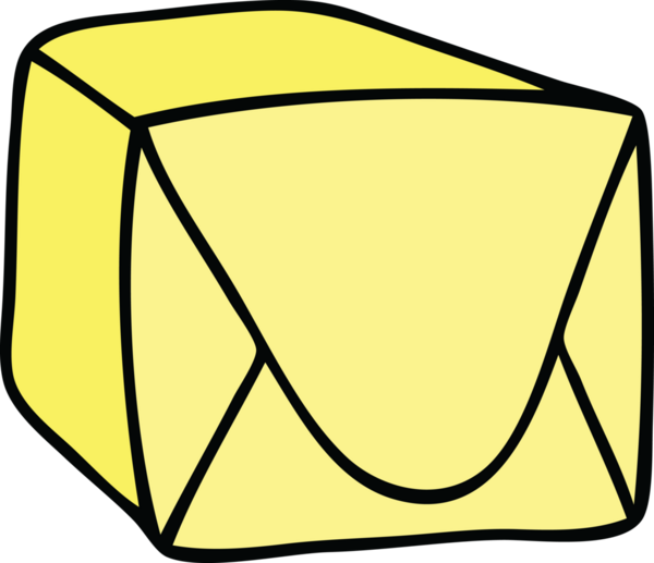 Bir insan tarafından çizilmiş garip bir çizgi film kahverengi paketi.