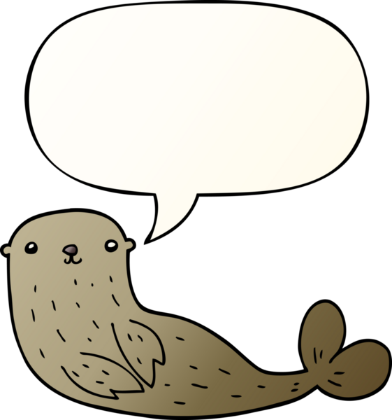 bir insan tarafından çizilmiş düzgün eğimli konuşma baloncuklu karikatür mührü