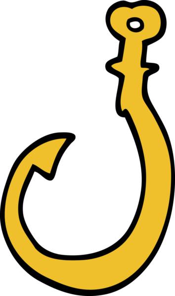 Bir insan tarafından çizilmiş karalama kancası.