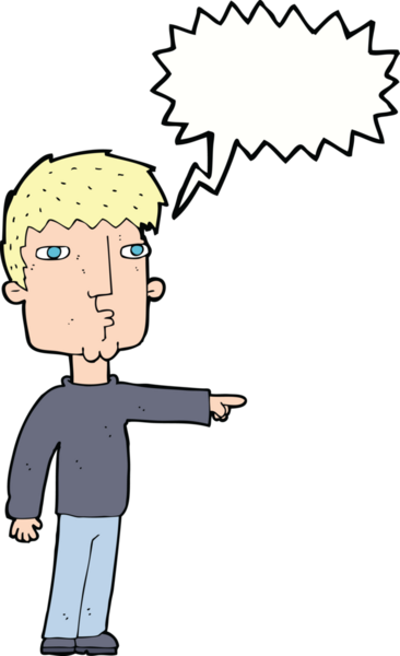 Bir insan tarafından çizilmiş düşünce baloncuğu olan bir adam.