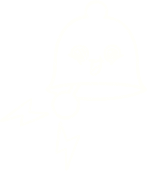 Çalan Zil Tebeşiri Bir insan tarafından çizilmiş