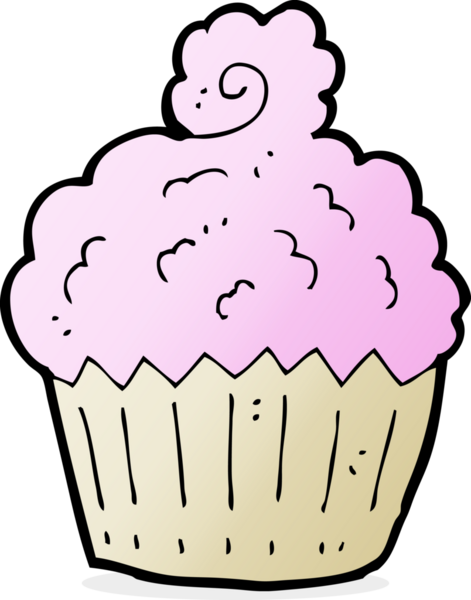 Bir insan tarafından çizilmiş bir kek.