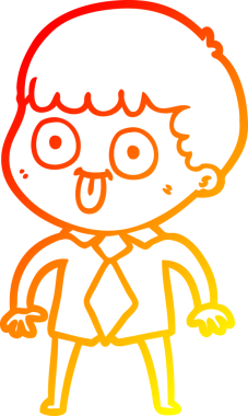 Bir insan tarafından çizilmiş çizgi film karakteri.