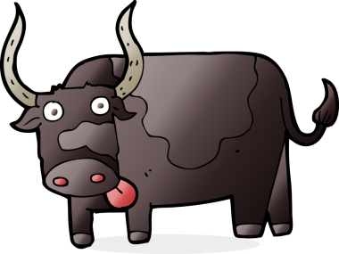 Bir insan tarafından çizilmiş bir çizgi film.