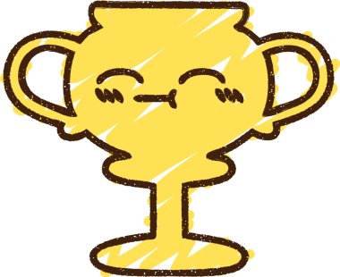 Bir insan tarafından çizilen Kupa Tebeşiri