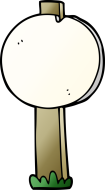 Bir insan tarafından çizilmiş çizgi film çizimi.