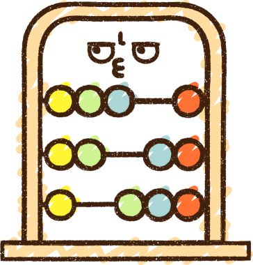 Bir insan tarafından çizilen Abaküs Tebeşiri