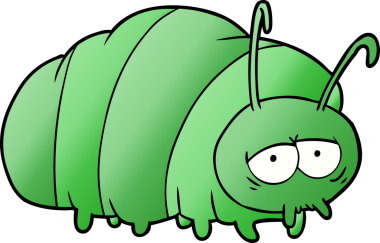 bir insan tarafından çizilmiş çizgi film hatası