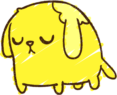 Bir insan tarafından çizilen Üzgün Köpek Tebeşiri