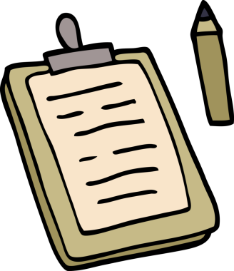 Bir insan tarafından çizilmiş karalama panosu.