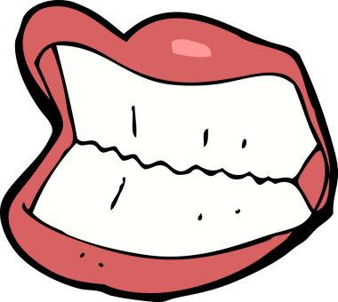 Bir insan tarafından çizilmiş sırıtan bir çizgi film.