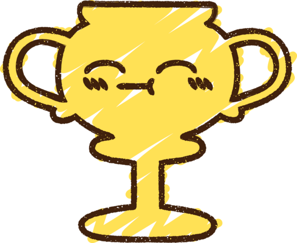 Bir insan tarafından çizilen Kupa Tebeşiri