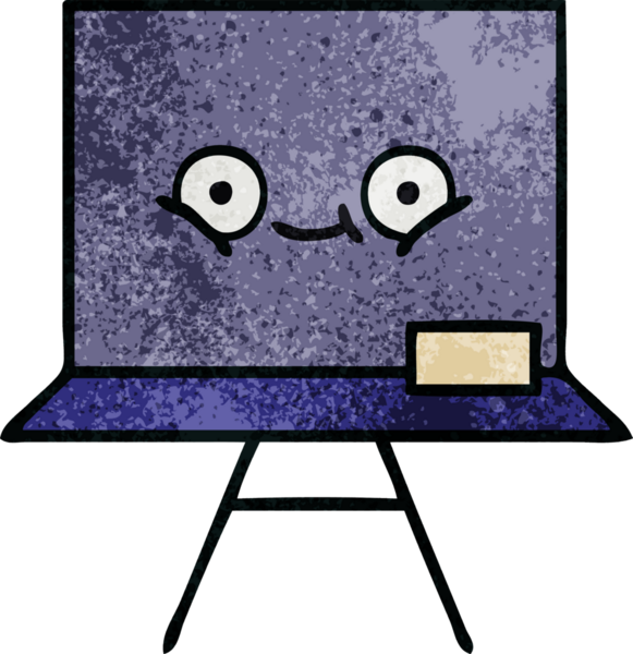 Bir insan tarafından çizilmiş eski grunge desen karikatürü.