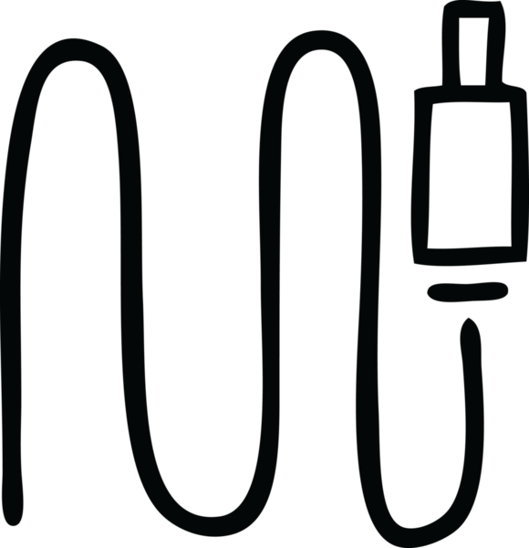 bir insan tarafından çizilmiş bir ses dolgusunun çizgi filmi