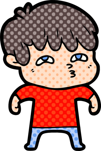 Bir insan tarafından çizilmiş garip bir adam.