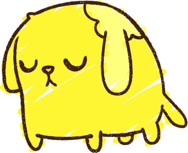 Bir insan tarafından çizilen Üzgün Köpek Tebeşiri