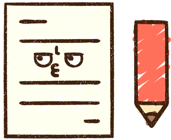 Bir insan tarafından çizilen Kağıt Tebeşir