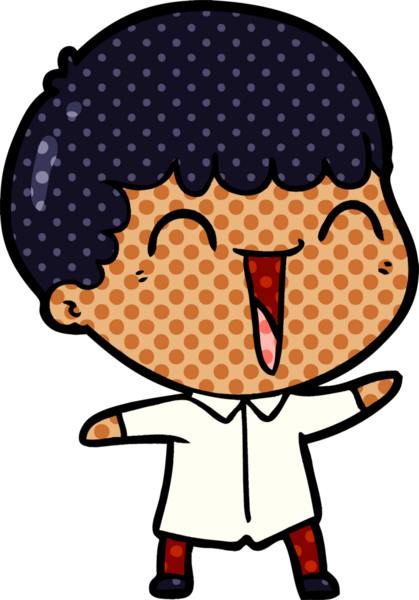 Bir insan tarafından çizilmiş mutlu bir adam.