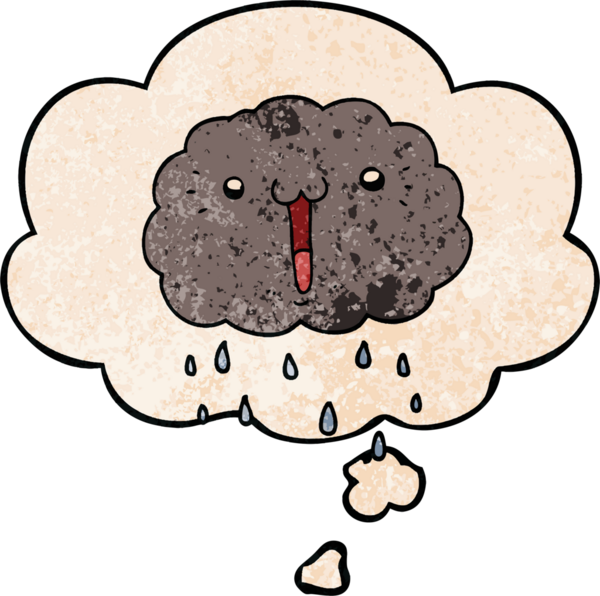 bir insan tarafından çizilmiş grunge desen biçiminde düşünce baloncuğu olan çizgi film bulutu