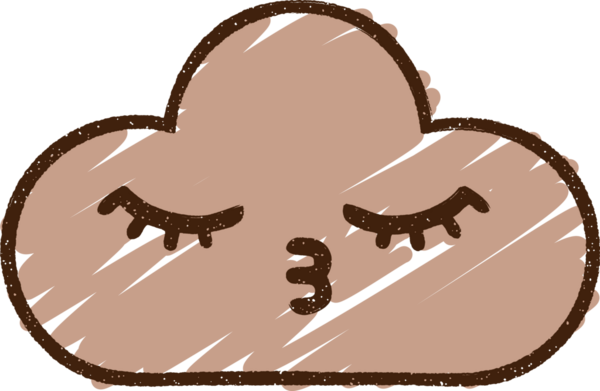 Bir insan tarafından çizilen Fırtına Bulutu Tebeşiri