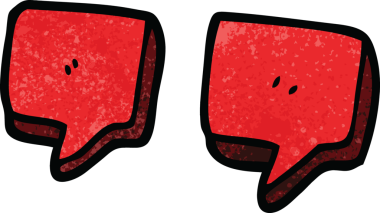 bir insan tarafından çizilmiş karalama tırnak işaretleri