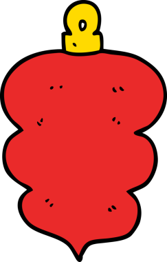 Bir insan tarafından çizilmiş bir karikatür noeli.