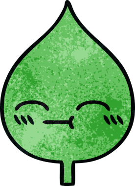 Bir insan tarafından çizilmiş dışavurumsal yaprağın grunge deseni.