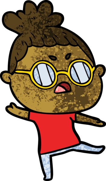 Bir insan tarafından çizilmiş bir karikatür.