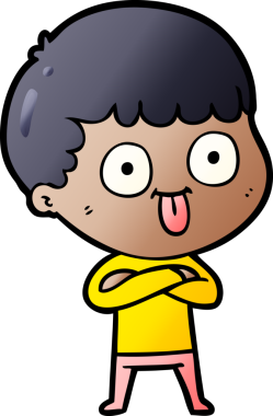 Bir insan tarafından çizilmiş çizgi film adamı.