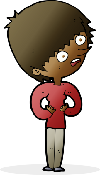 Bir insan tarafından çizilmiş bir karikatür.