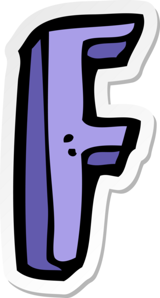 Bir insan tarafından çizilmiş bir karikatür etiketi.