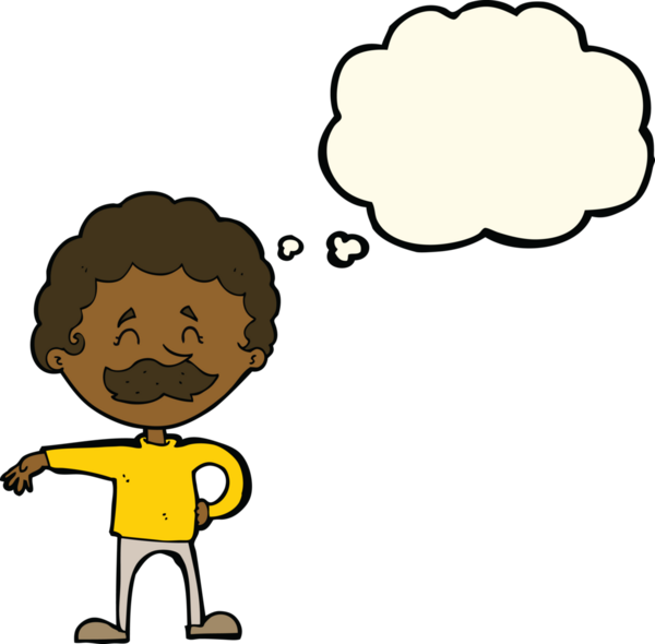 Karikatürist, bir insan tarafından çizilmiş düşünce baloncuğuyla kamp hareketi yapıyor.