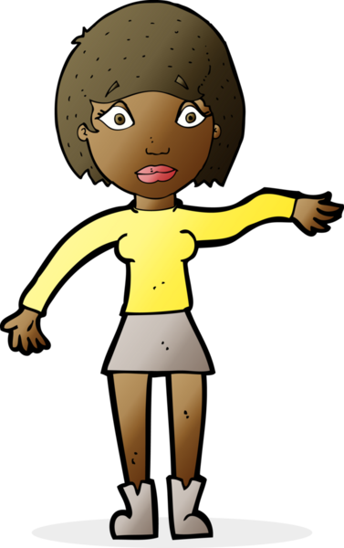 Bir insan tarafından çizilmiş bir karikatür.