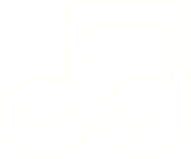 Bir insan tarafından çizilen Müzik Notu Tebeşiri